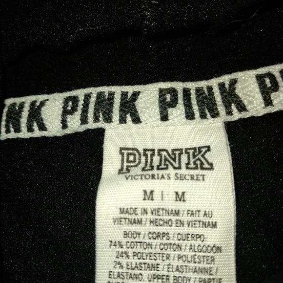 Pink Ultimate zip up hoodie sz medium - Picture 5 of 7